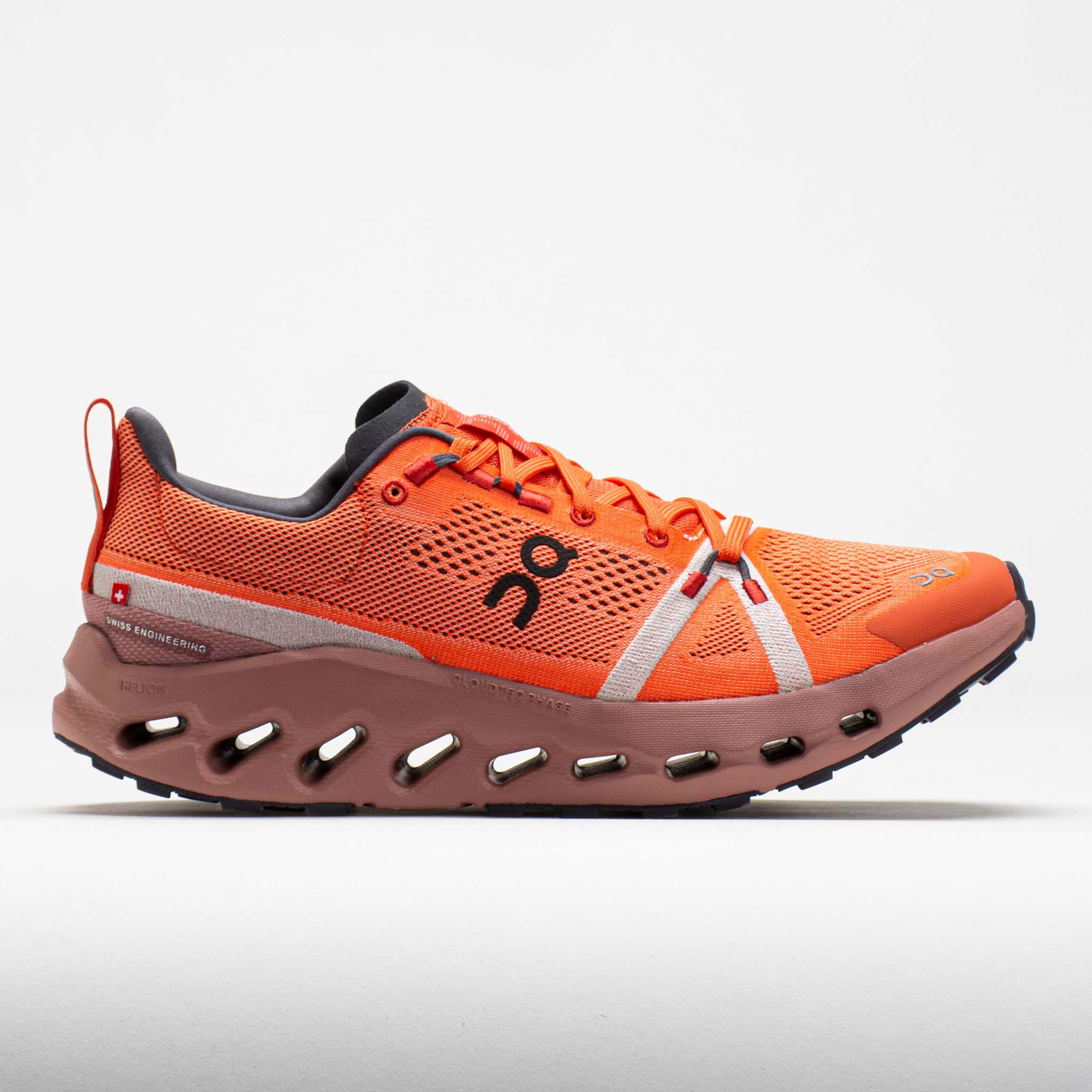 On Cloudsurfer Trail Women's Flame/Dustrose - Onsrunners