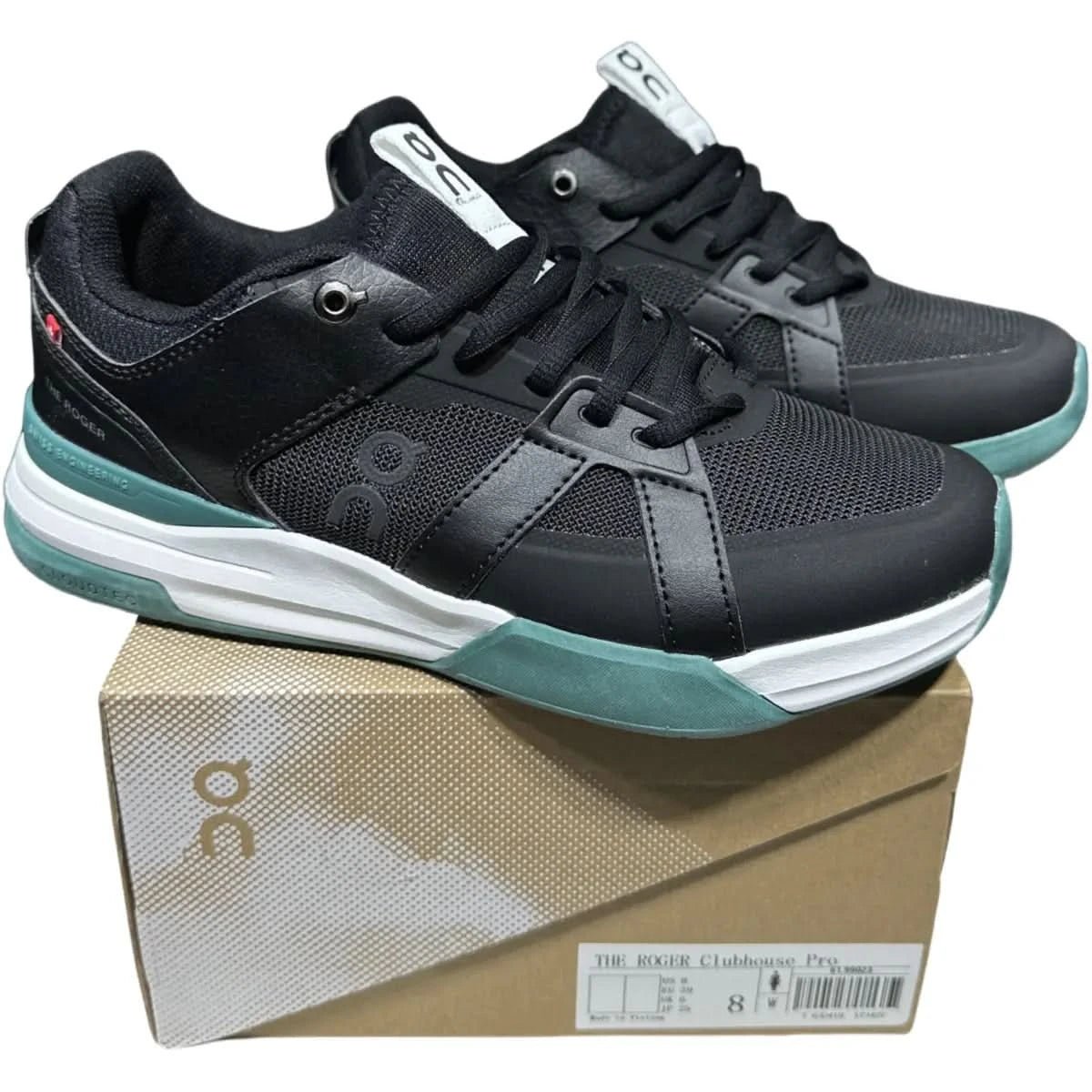 On The Roger Clubhouse Pro Men's Black/Green - Onsrunners