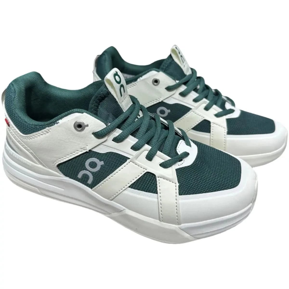 On The Roger Clubhouse Pro Women's White/Green - Onsrunners