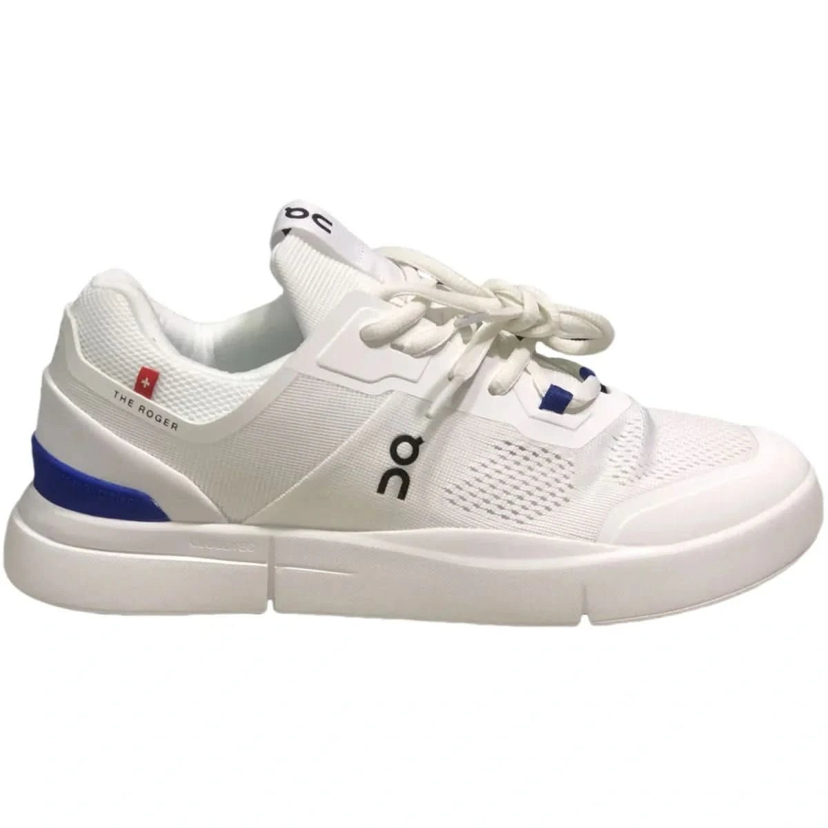 On The Roger Spin Men's White/Blue - Onsrunners
