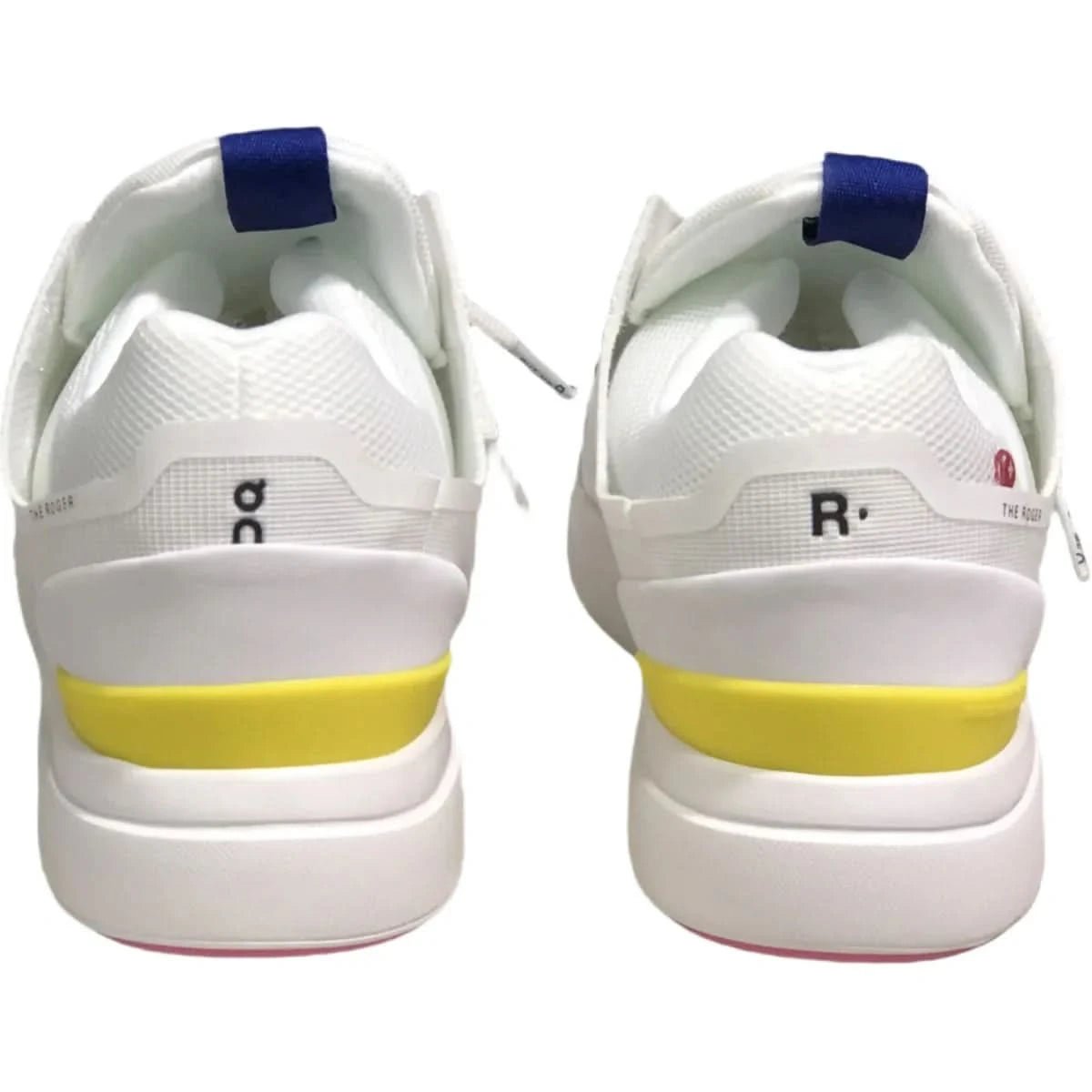On The Roger Spin Women's White/Yellow - Onsrunners